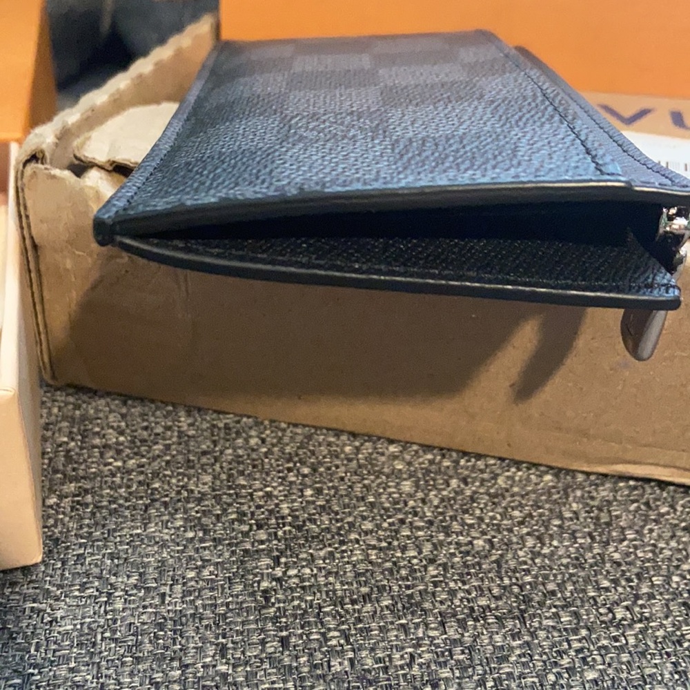 - Coin card holder in Damier graphite - Picture 4 of 6